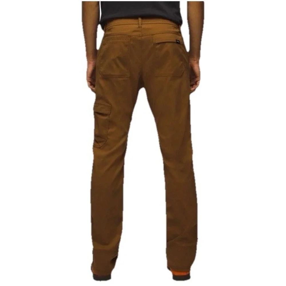 Prana Stretch Zion‎ Pant II Slim Fit Tapered Leg Mens 38 X 30 Sepia Brown NEW